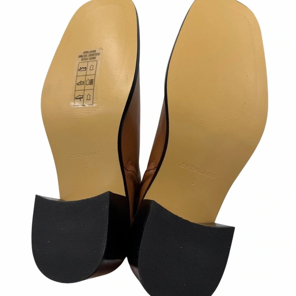 NEW Everlane Desert Tan Leather The‎ City Boot in Size 9